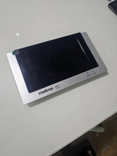 Módulo interno vídeo porteiro wt7 com defeito na placa