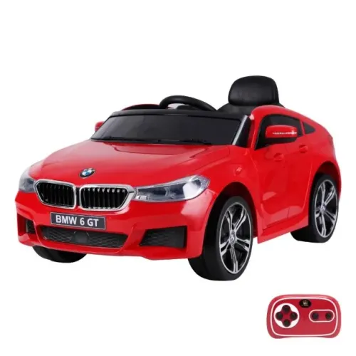 Mini Carro Elétrico Infantil BMW 6 GT 12v Vermelho