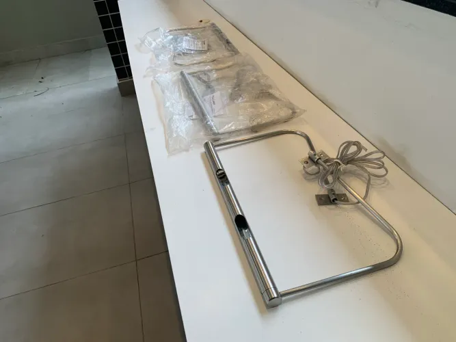 3 Arandelas tate Quadro 40cm ( ard 0748 ) La Lempe/Domici, para Quadros e obras de arte