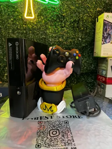 xbox 360 super slim semi-novo completo