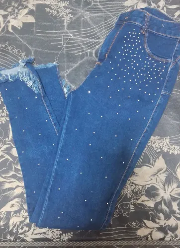 Calça jeans flare