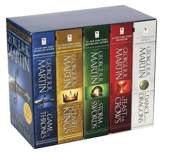 Livros Game of Thrones Versão Original do Autor George R. R. Martin