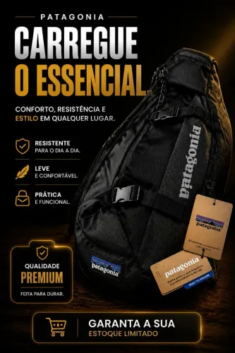 Bolsa Bag Patagônia nova