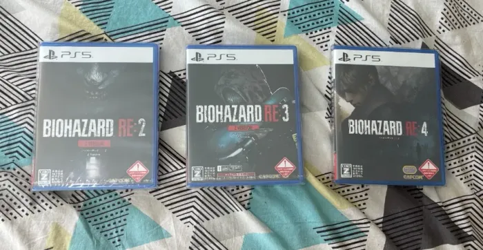 Resident evil 2, 3 e 4 / Biohazard 2,3 e 4 japones