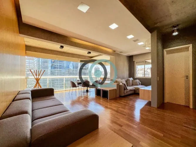 Apartamento com 1 dormitório para alugar, 75 m² por R$ 12.739,55/mês - Itaim Bibi - São Pa