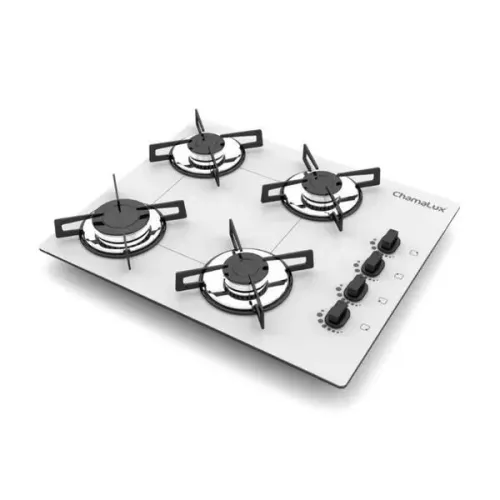 Cooktop 4 bocas branco NUNCA USADO, NA CAIXA.