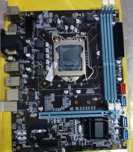 Placa mãe B75 Soquete 1155 + Processador Intel® Pentium® 2020