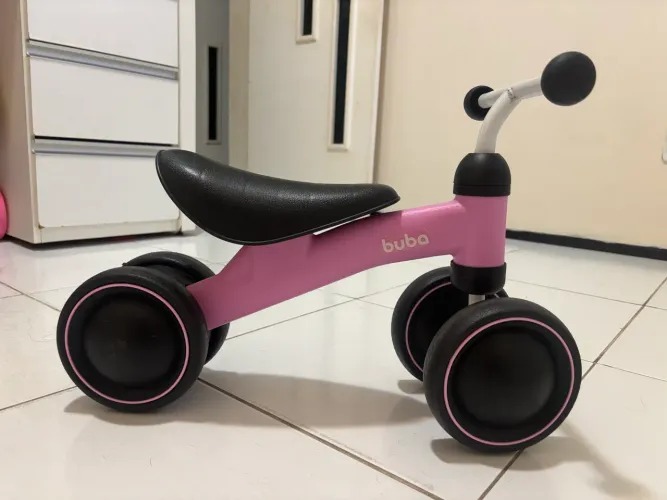 Bicicleta equilíbrio 4 rodas BUBA