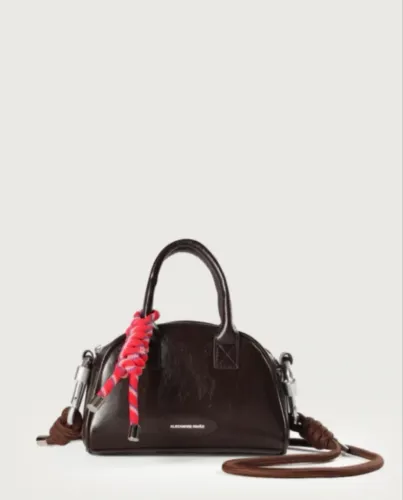Bolsa bag Alexandre pavão + riachuelo marrom