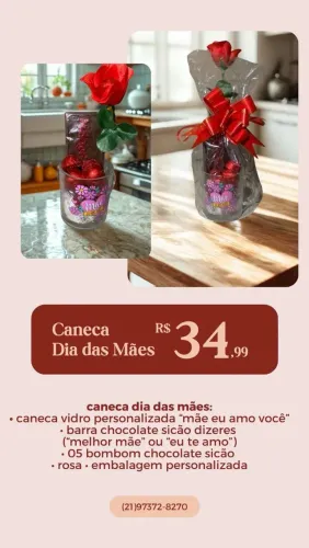 Caneca dias das mães