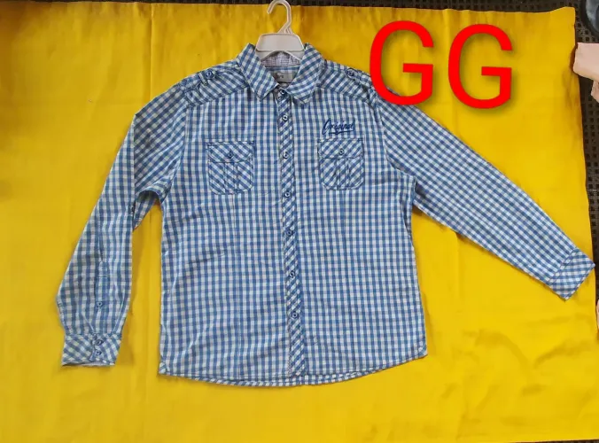 Camisas xadrez masculinas GG e EG