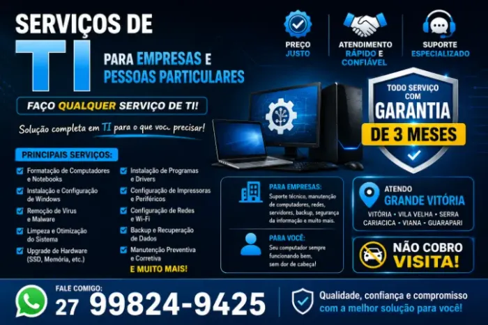 Serviços de TI - Empresas / Pessoal