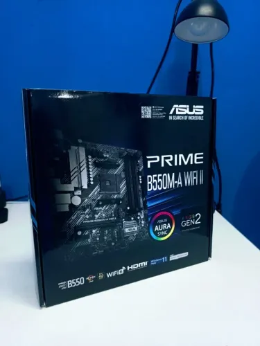 Placa Mãe Asus Prime B550M-A - Wi-Fi II - Produto novo