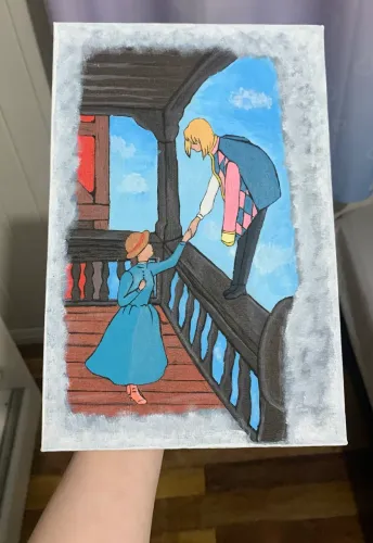 Quadro pintura acrílica