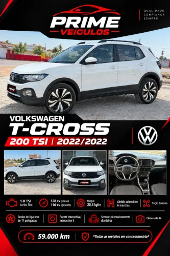 Volkswagen T-Cross 1.0 TSI Flex 12V 5P Aut. 2022