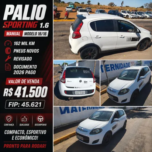 Fiat Palio Sporting 1.6 Flex 16V 5P 2016