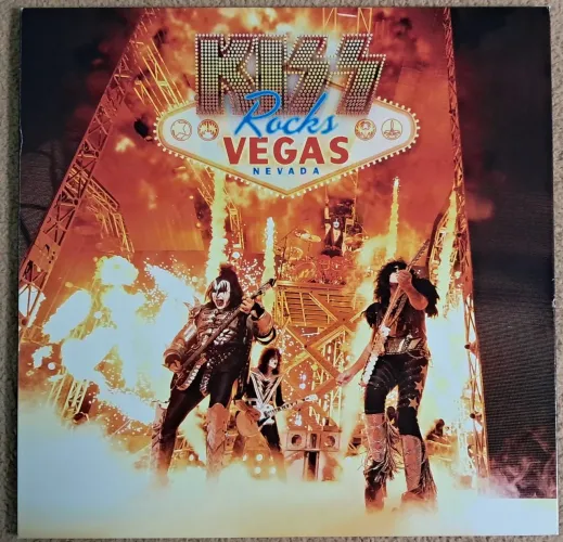 *LP IMPORTADO, DUPLO + DVD KISS AO VIVO CAPA TRIPLA*