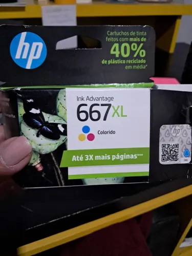 Cartucho impressora 667xl