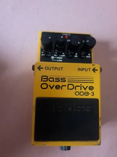 Pedal Bass Overdrive Boss ODB-3