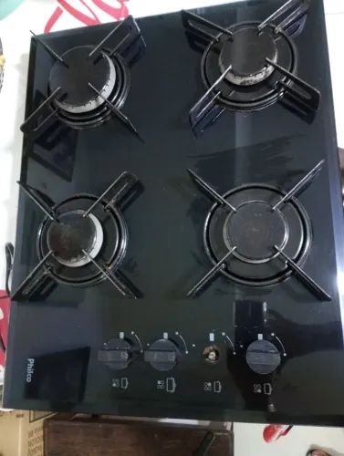 Fogão Cooktop 4 bocas em bom estado.