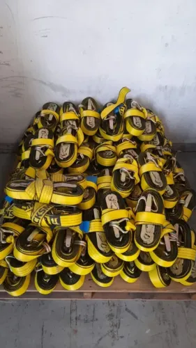 Cinta de Amarração de Carga com Catraca Blacksmith - 2 Polegadas, 9 Metros Capacidade 3,5t
