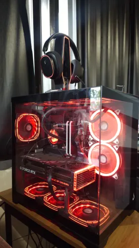 PC Gamer Ryzen 7 5700X3D + RTX 4060 Ti ROG Strix + 32GB + 1,24TB