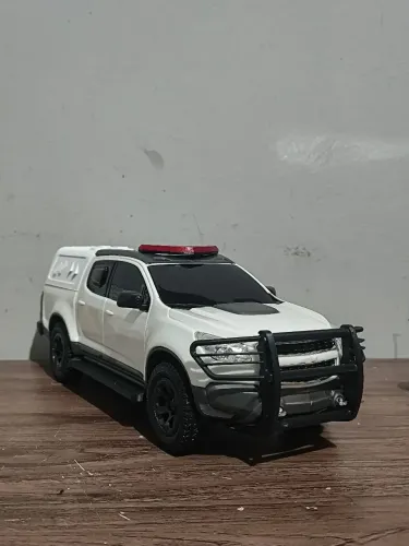 Miniatura Chevrolet S10 Polícia  Escala 1:18 Colecionável