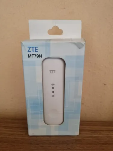 Modem 4G Wi-Fi ZTE MF79U na Caixa