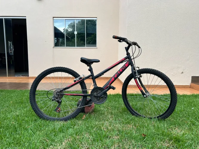 Bicicleta Aro 24 Caloi infantil 21 velocidades