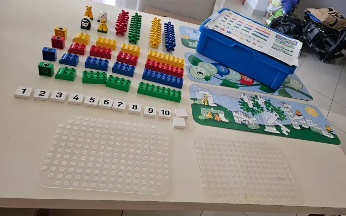 Lego education 119 peças cod 9543 let's play math