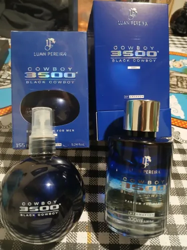 Perfume e body splash Luan Pereira cowboy 3500 day