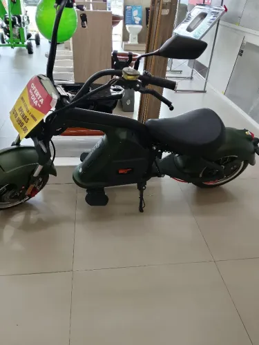 Moto a bateria Chopper Boram autonomia 70Km