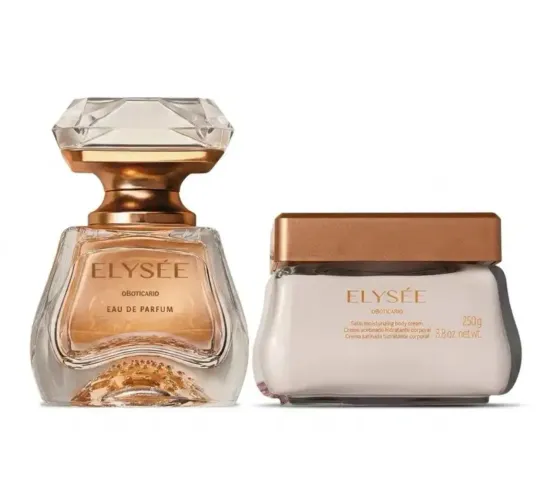 Kit de perfume e hidratante 
