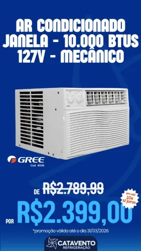 Ar condicionado janela gree