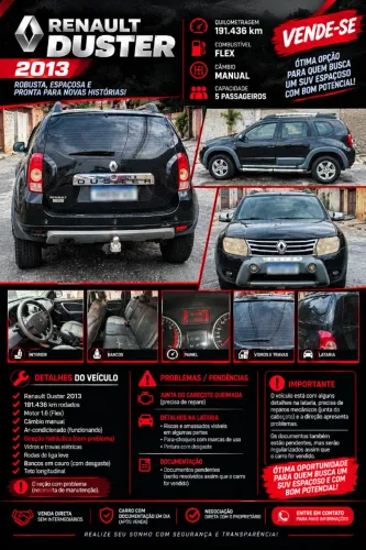 Renault Duster Dynamique 1.6 Hi-flex 16V Mec. 2013
