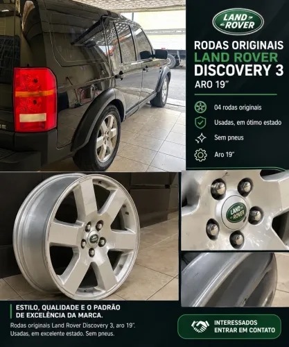 Rodas Discovery 3 Aro 19 Originais.