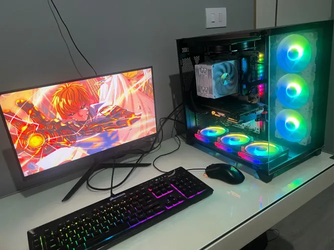 Aceito troca Pc gamer completo DDR5 i5 14400f 32 GB Ram 6000 MHz RTX 2080 com resfriamento