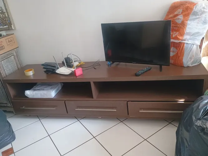 Rack para tv madeira macica