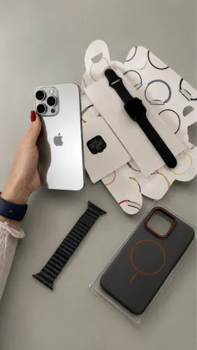 PRA VENDER HOJE! IPHONE + RELÓGIO APPLE Watch + acessórios 