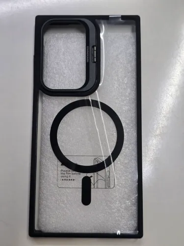 Capinha Magnética Magsafe + suporte p/ Samsung Galaxy S23 Ultra