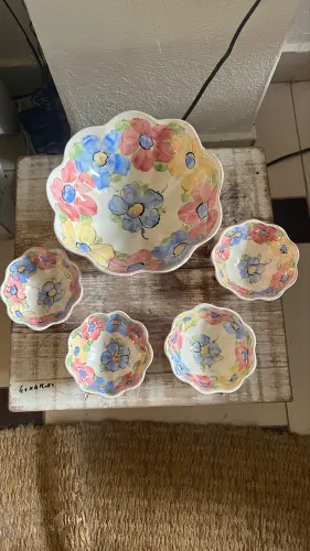 Bowl(tigela para sobremesa) em porcelana década de 60