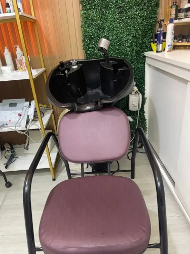 Lavatório Cuba Profissional Estrutura Reforçada Ideal Para Barbearia E Cabeleireiro