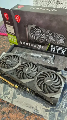 Rtx 3070 ti ventus x3 em estado de nova
