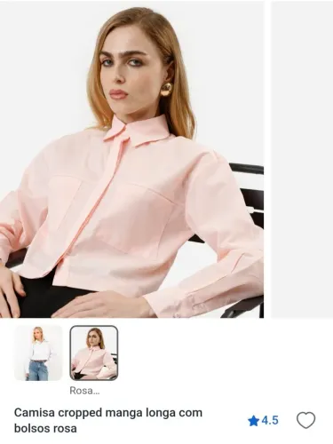 Camisa Rosa