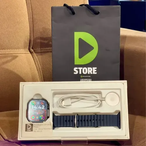 Smartwatch U9 Ultra Preto - Basike