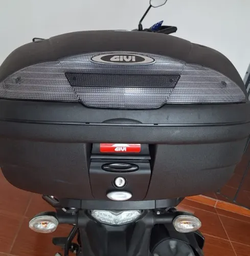 BAÚ Bauleto GIVI E450NT 45L Monolock - 2 Chaves + Base - Ótimo Estado