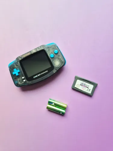 Nintendo (GBA) Game Boy Advance Preto / Azul + Tela IPS + Jogo Final Fantasy V