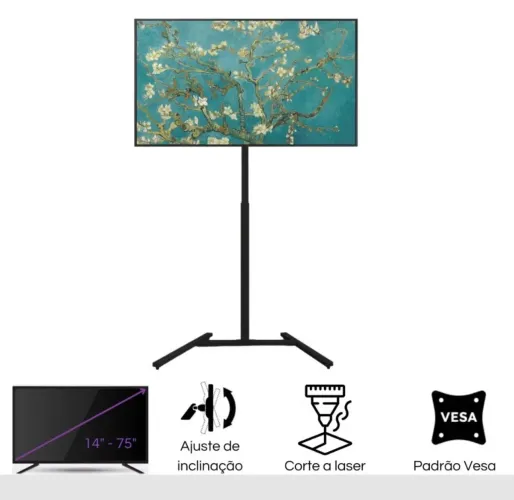 Suporte móvel para TV 