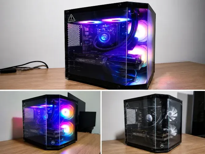 RYZEN 7 8700F RX 7600 TRIPLE FAN