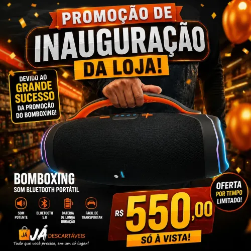 SOM BLUETOOTH BOOMBOX ONPRIME